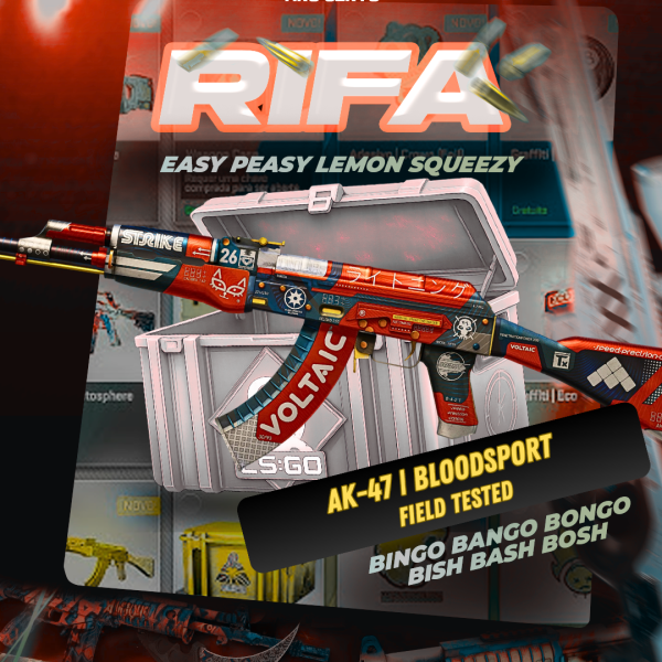 04/01 • AK-47 | Bloodsport (Field Tested)